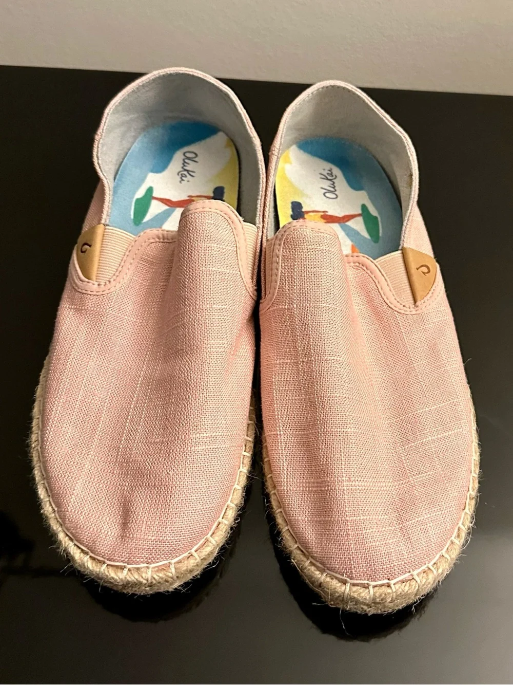 OluKai Blush Slip-On Espadrilles